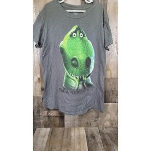 Disney Pixar Toy Story Rex Tee Teen Size Med